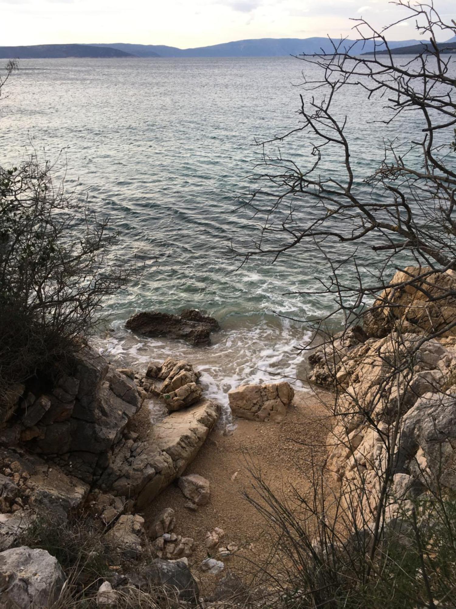Studio Insel Krk Punat Esterno foto